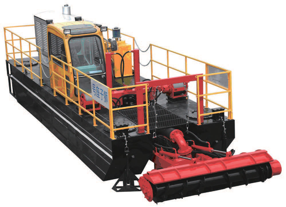XWQY100型兩棲式旋挖式清淤機(jī)